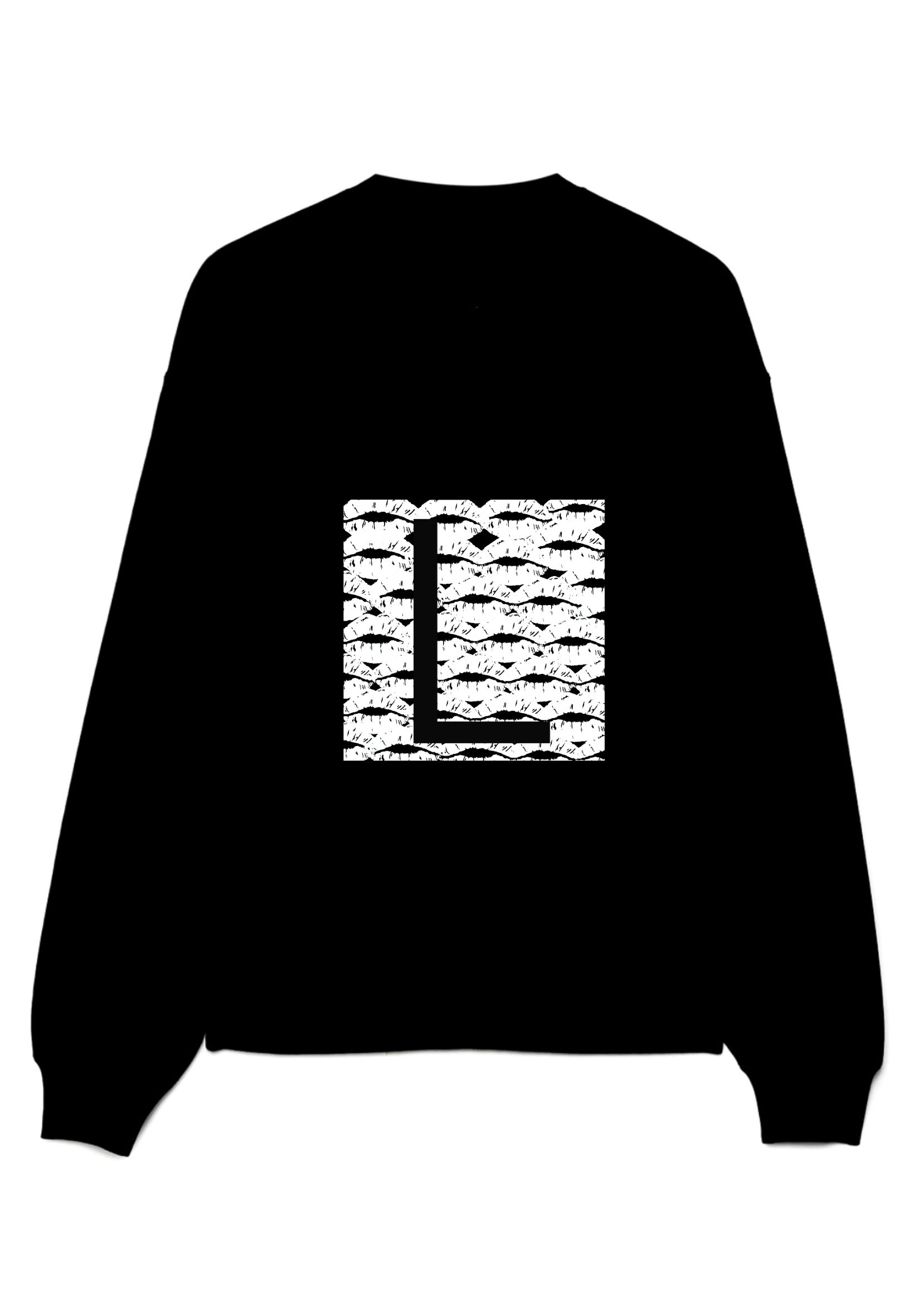 Custom Initial Sweatshirt - Choose Your Letter (Love Edition)