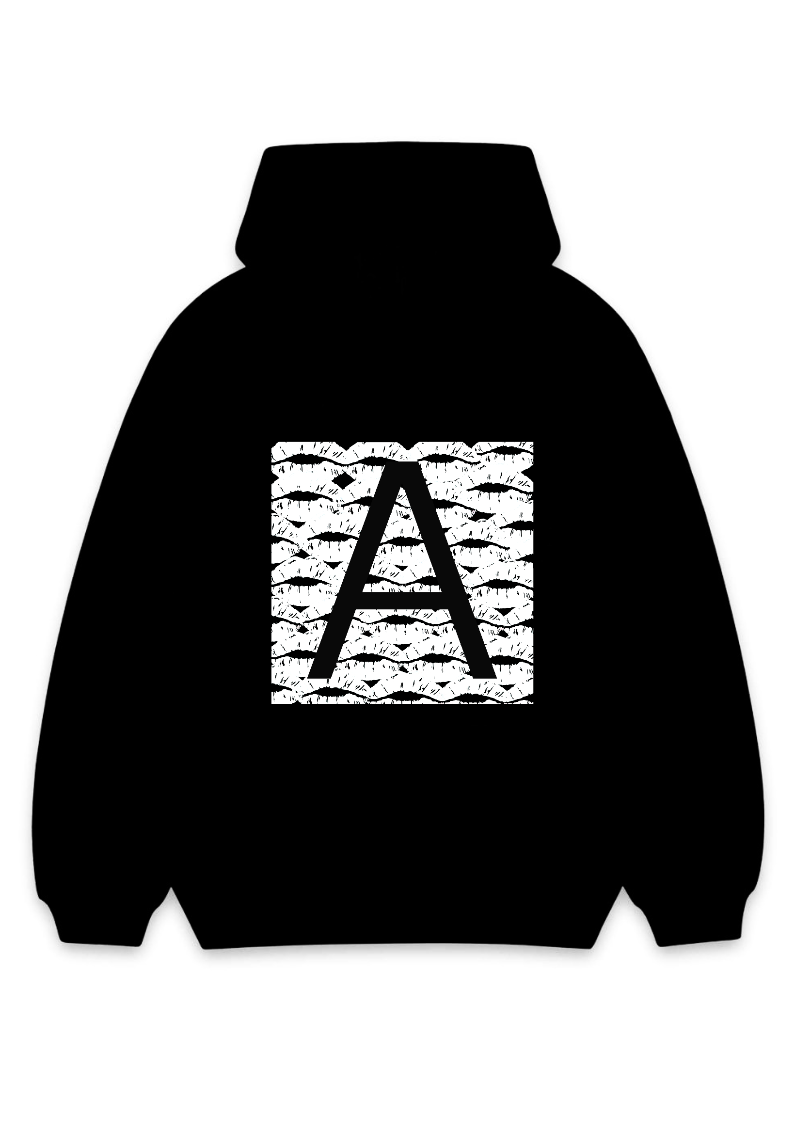 Custom Initial Hoodie - Choose Your Letter (Love Edition)