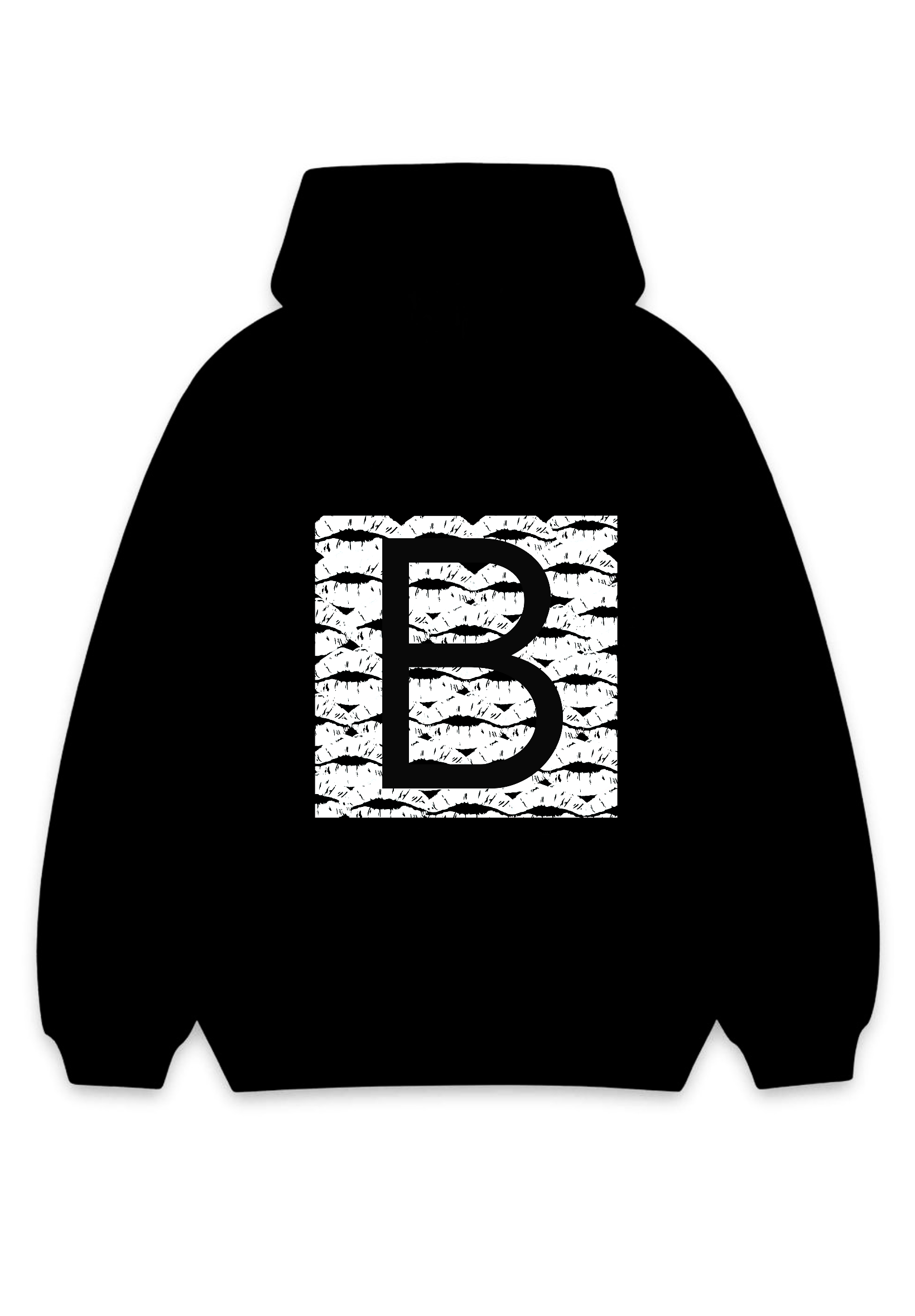 Custom Initial Hoodie - Choose Your Letter (Love Edition)