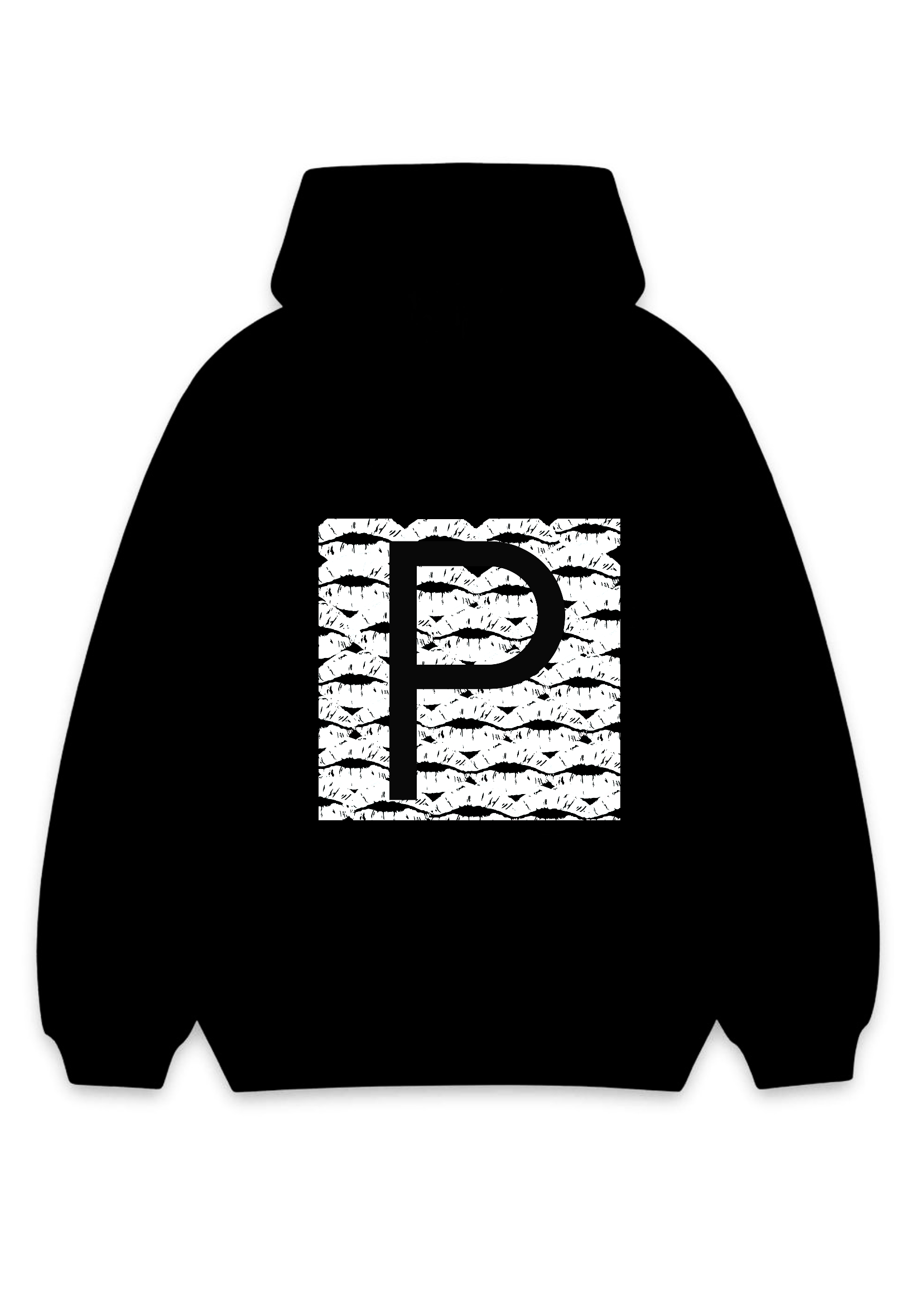 Custom Initial Hoodie - Choose Your Letter (Love Edition)