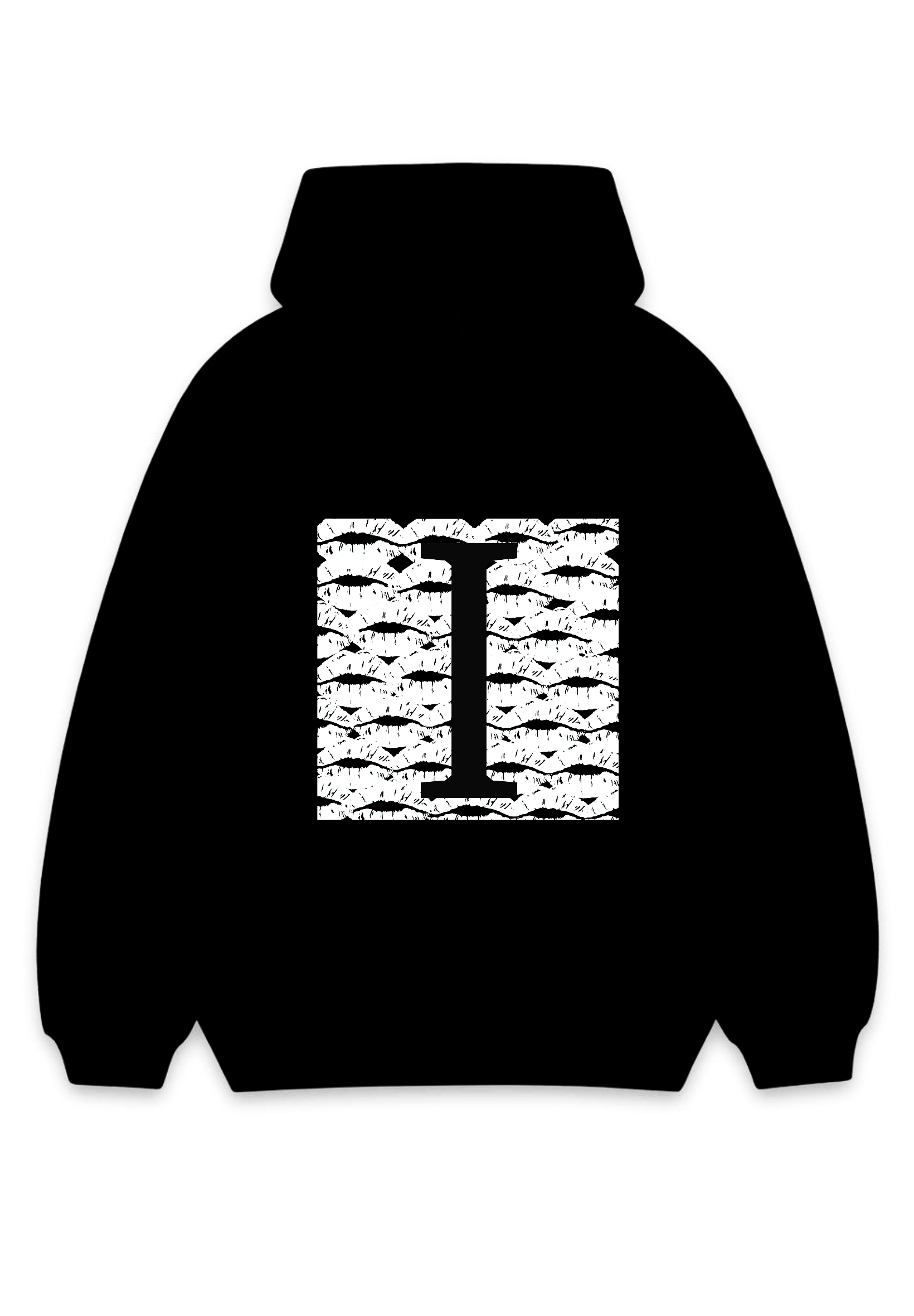 Custom Initial Hoodie - Choose Your Letter (Love Edition)