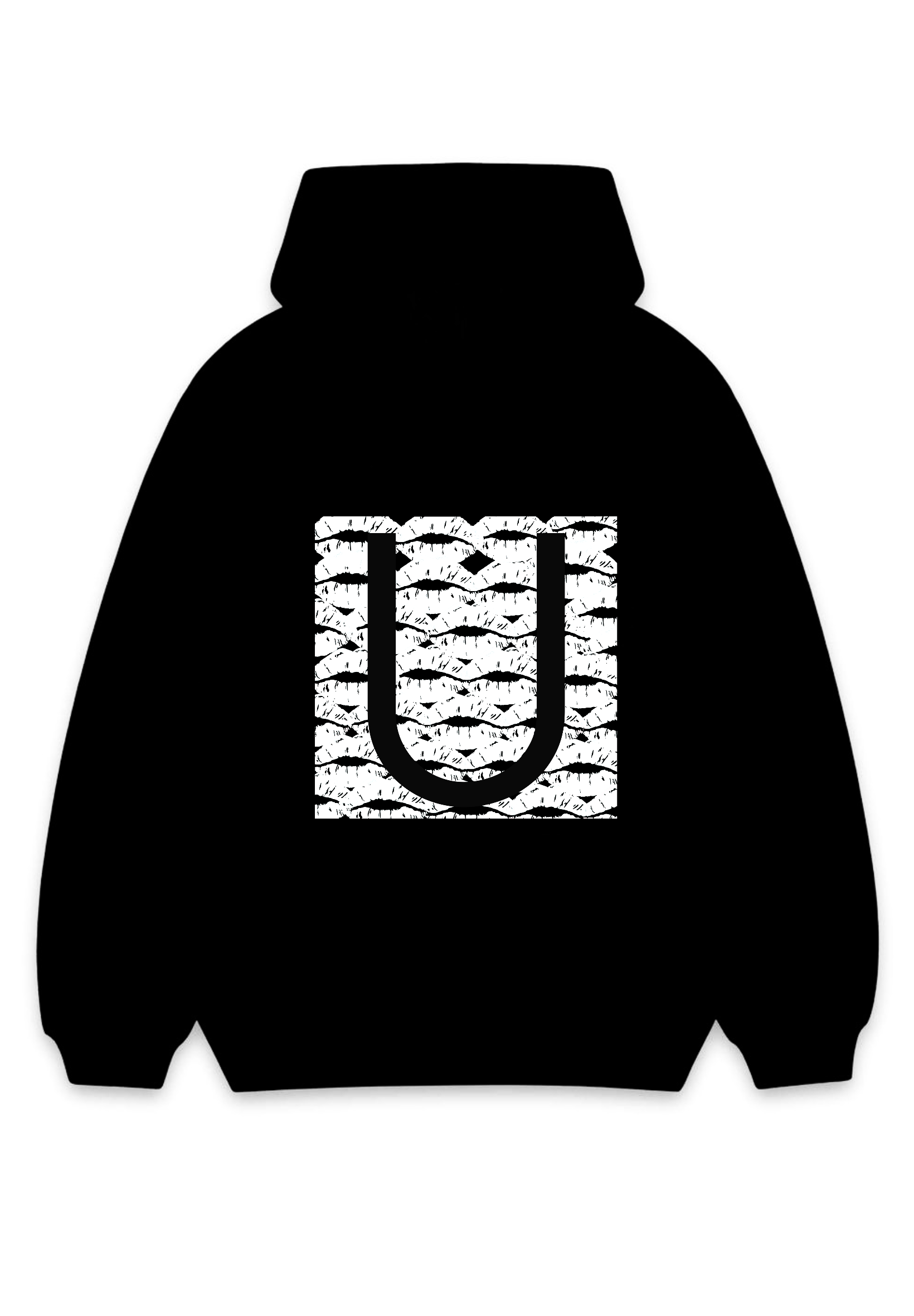 Custom Initial Hoodie - Choose Your Letter (Love Edition)
