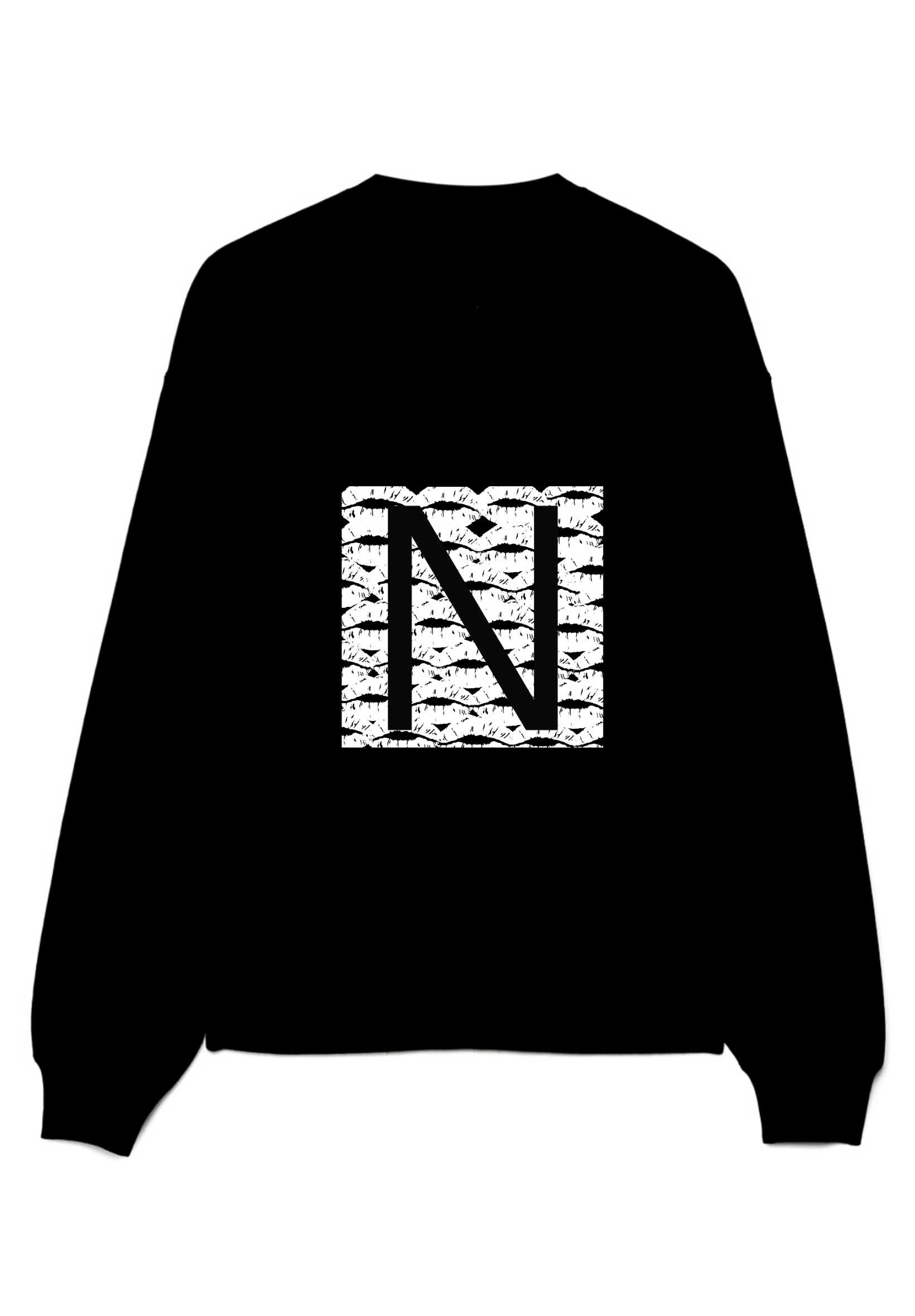 Custom Initial Sweatshirt - Choose Your Letter (Love Edition)