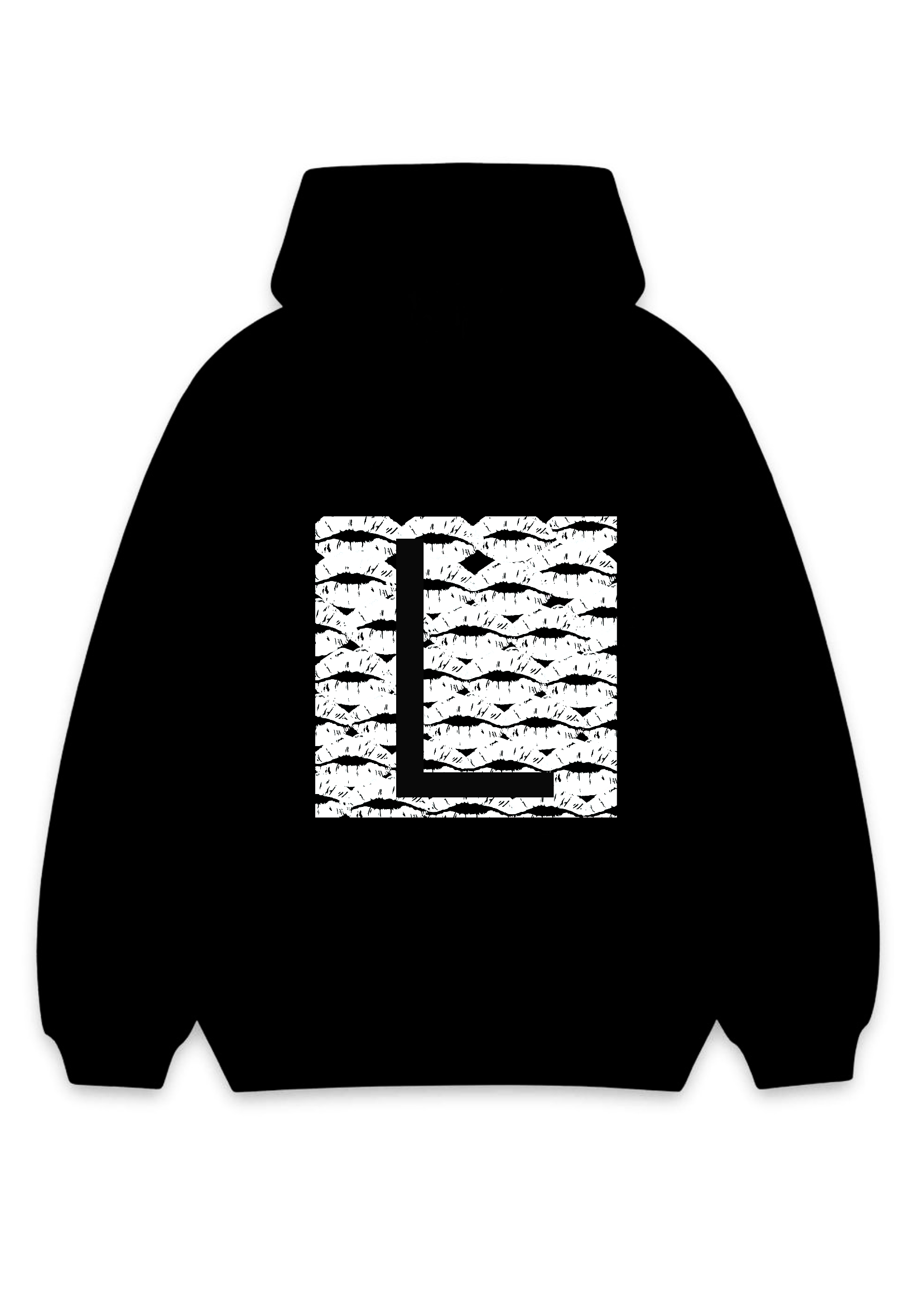 Custom Initial Hoodie - Choose Your Letter (Love Edition)