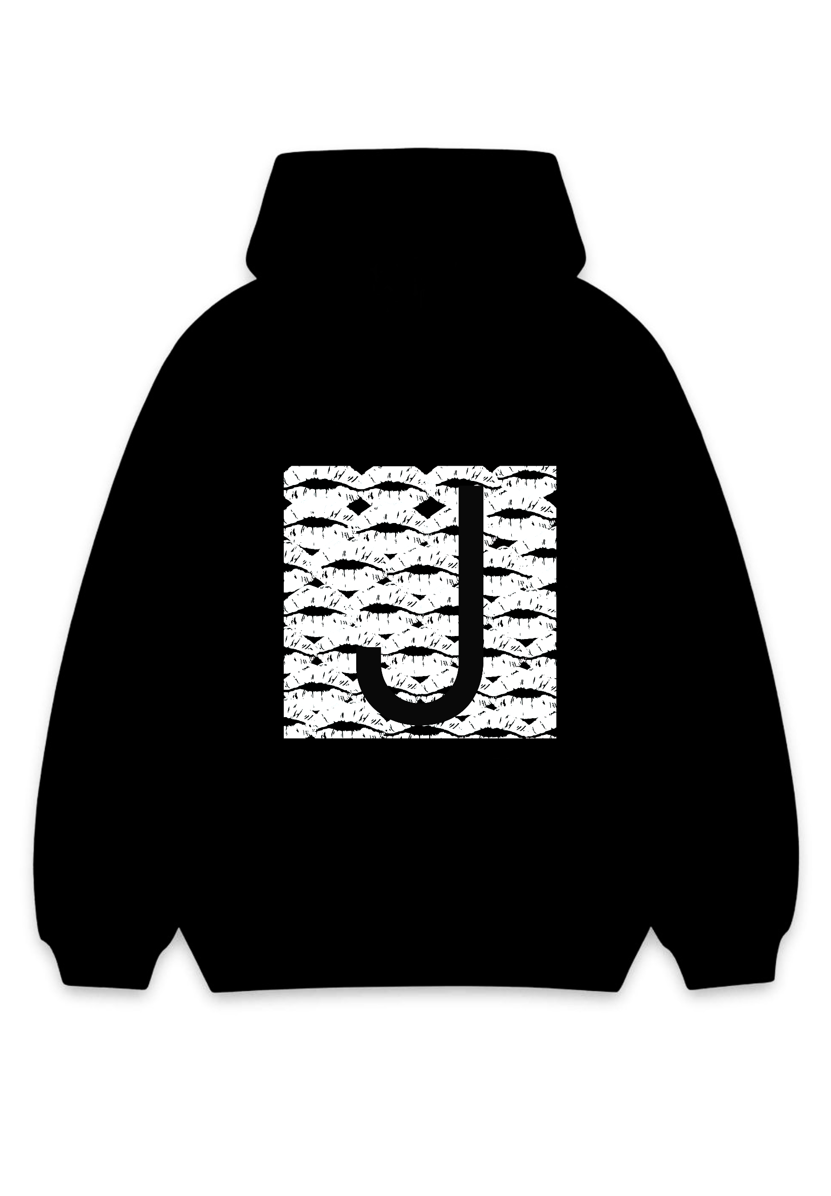 Custom Initial Hoodie - Choose Your Letter (Love Edition)
